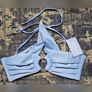 Ricki Rum Sparkle Bikini Top Medium